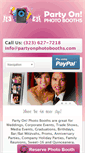 Mobile Screenshot of partyonphotobooths.com